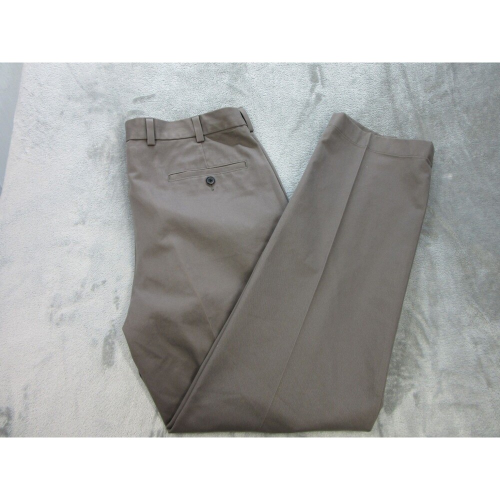Brooks Brothers 346 Pants Mens 36x32 (Actual 34x31) Clark Advantage Chino Beige